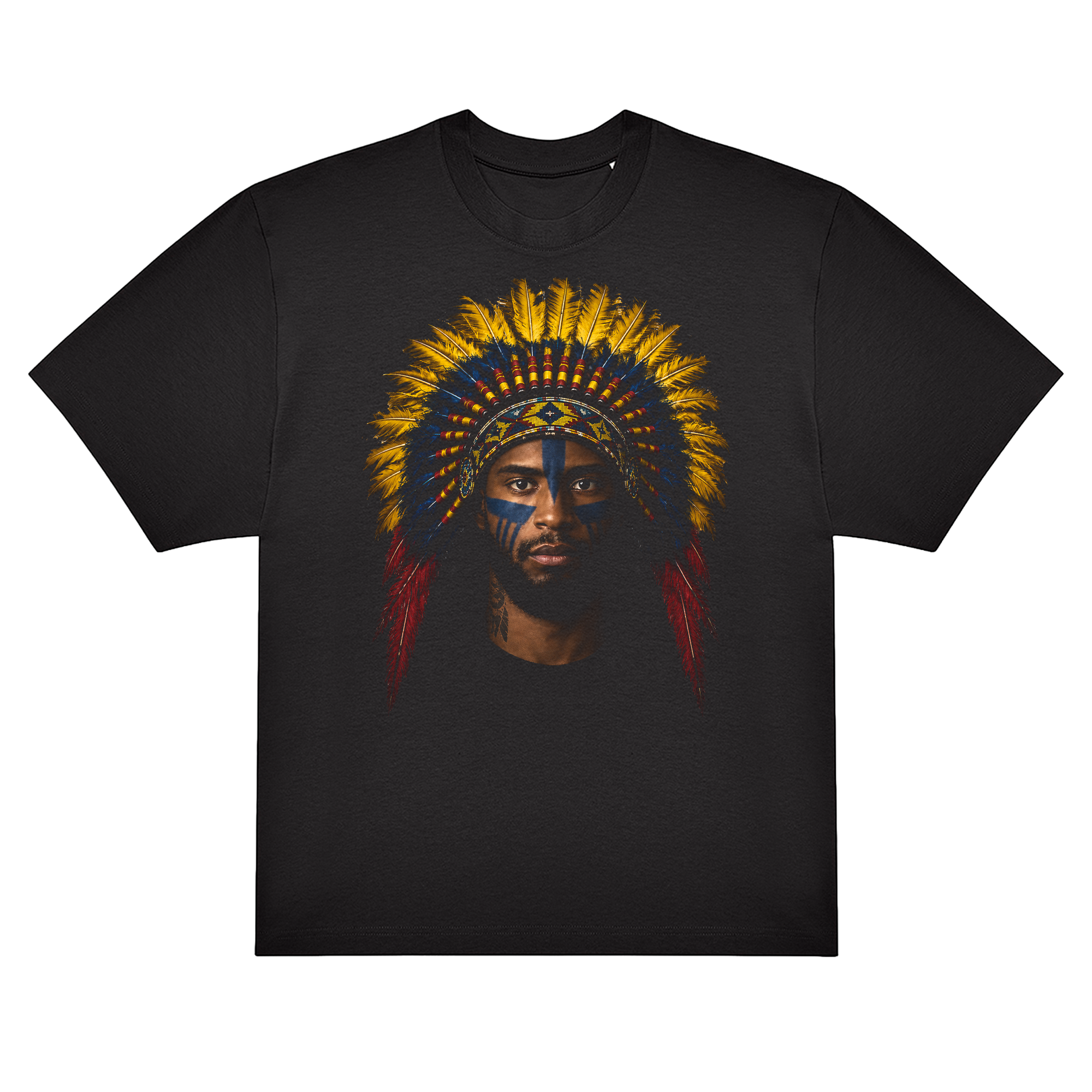 Brayan Oversize T-paita Intiaani