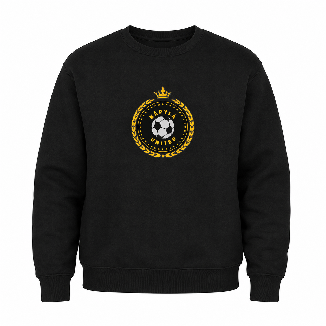 Käpylä United Collegepaita Musta II