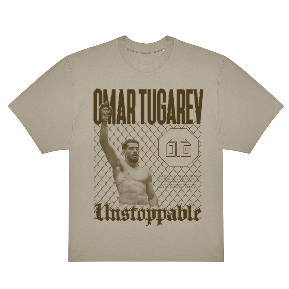 OTG beige - oversize t-paita