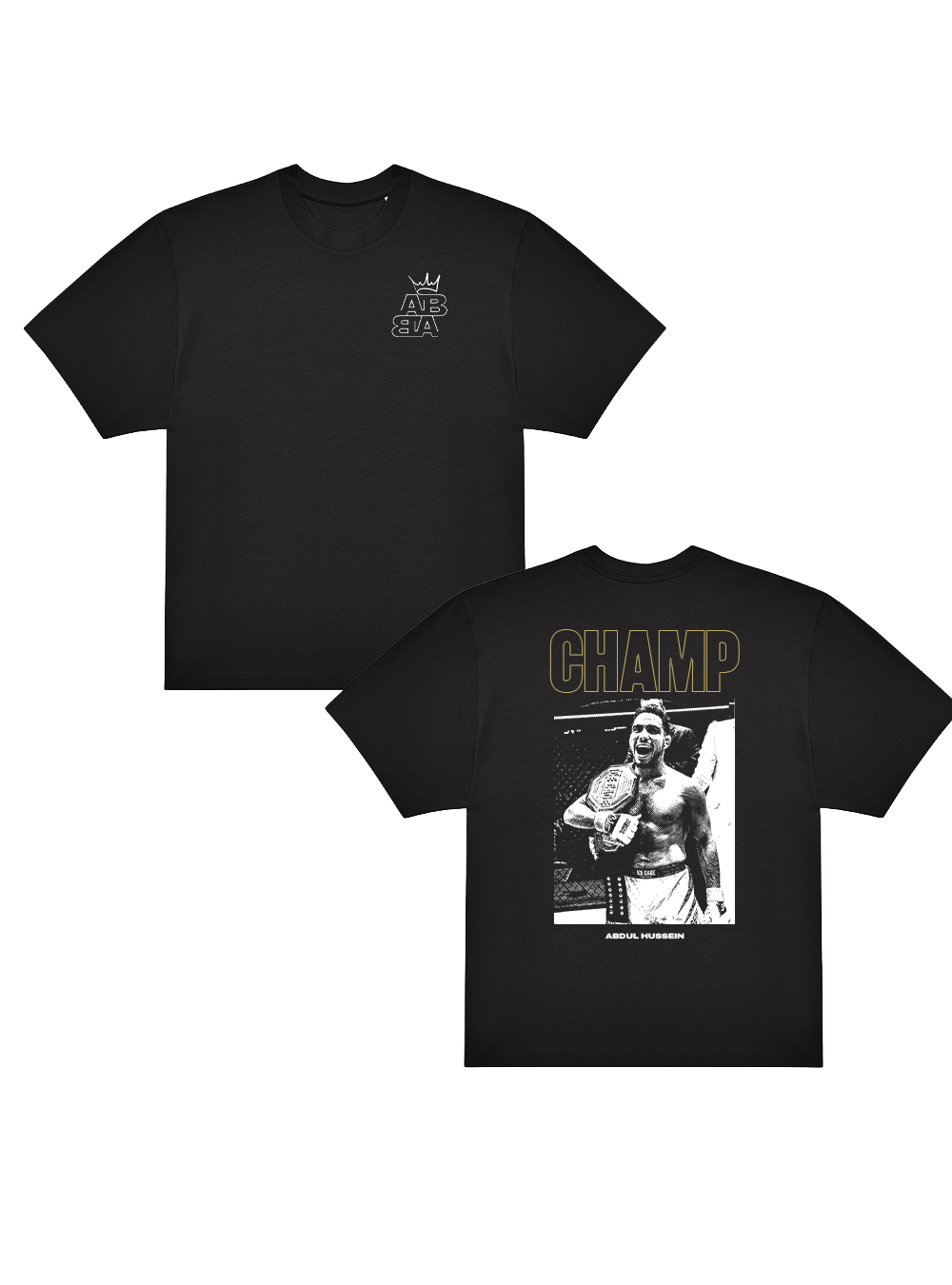 Abba - Oversize "CHAMP" t-paita