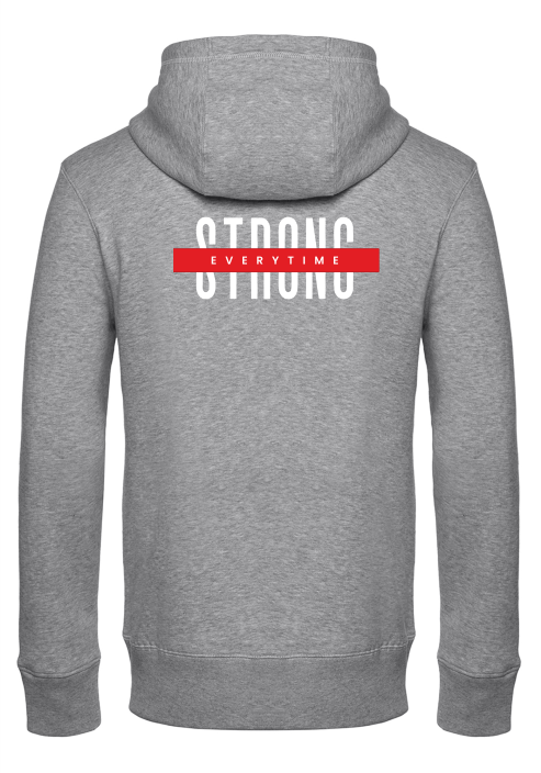 EBT Strong Everytime -Vetoketjuhuppari, unisex