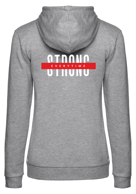 EBT Strong Everytime -Vetoketjuhuppari, naiset