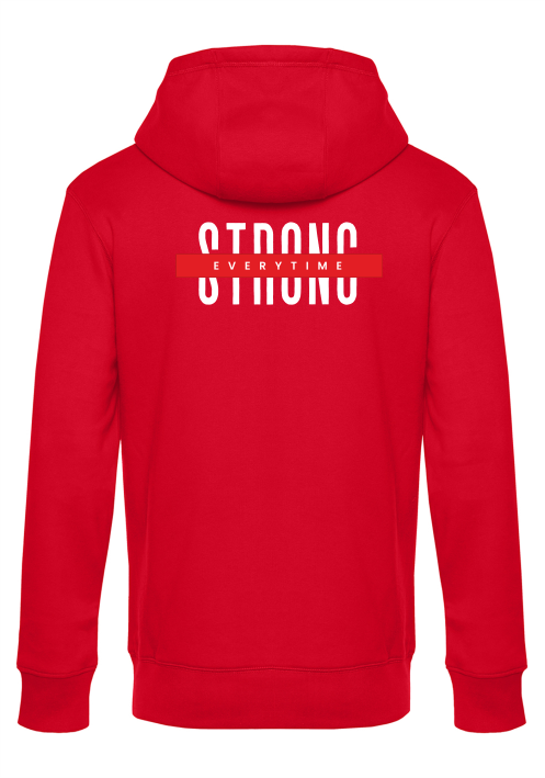 EBT Strong Everytime -Vetoketjuhuppari, unisex