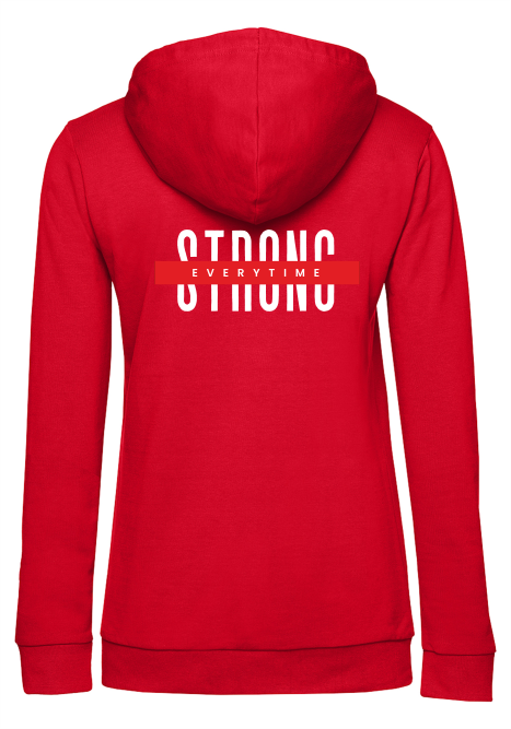 EBT Strong Everytime -Vetoketjuhuppari, naiset