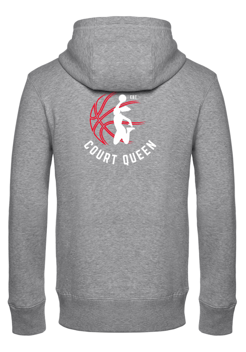 EBT Court Queen -Vetoketjuhuppari, unisex