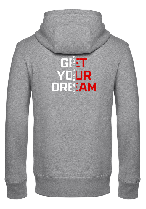 EBT Get Your Dream -Vetoketjuhuppari, unisex