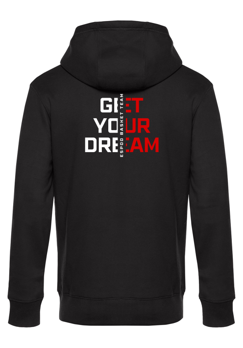 EBT Get Your Dream -Vetoketjuhuppari, unisex