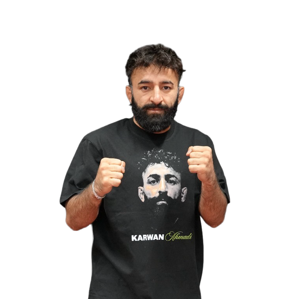 KARWAN T-paita printti OVERSIZE
