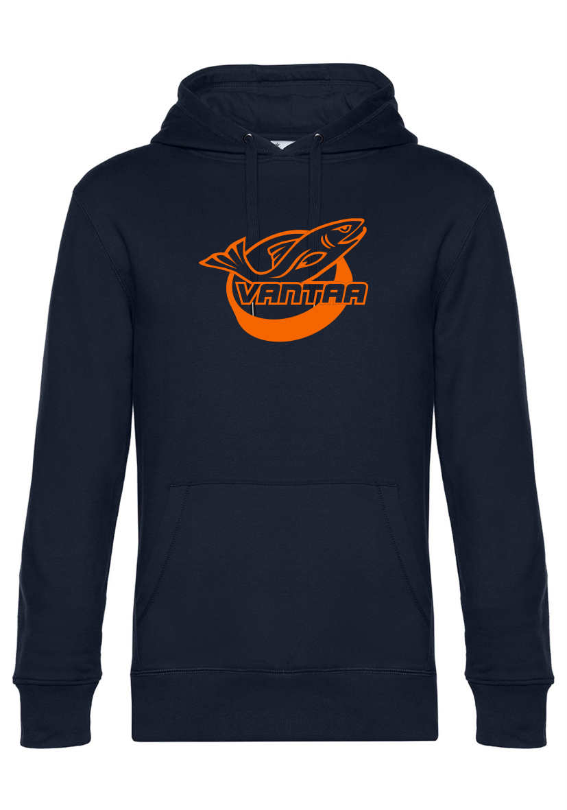 Kiekko-Vantaa Iso Lohi - huppari Unisex
