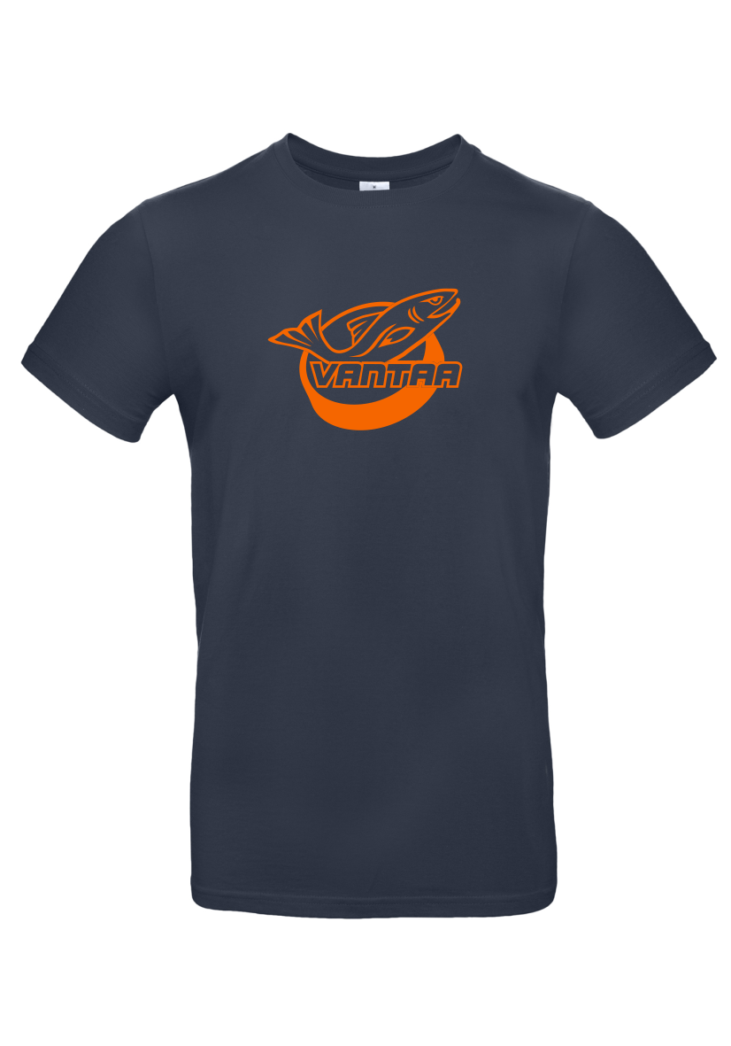 Kiekko-Vantaa Iso Lohi - t-paita Unisex