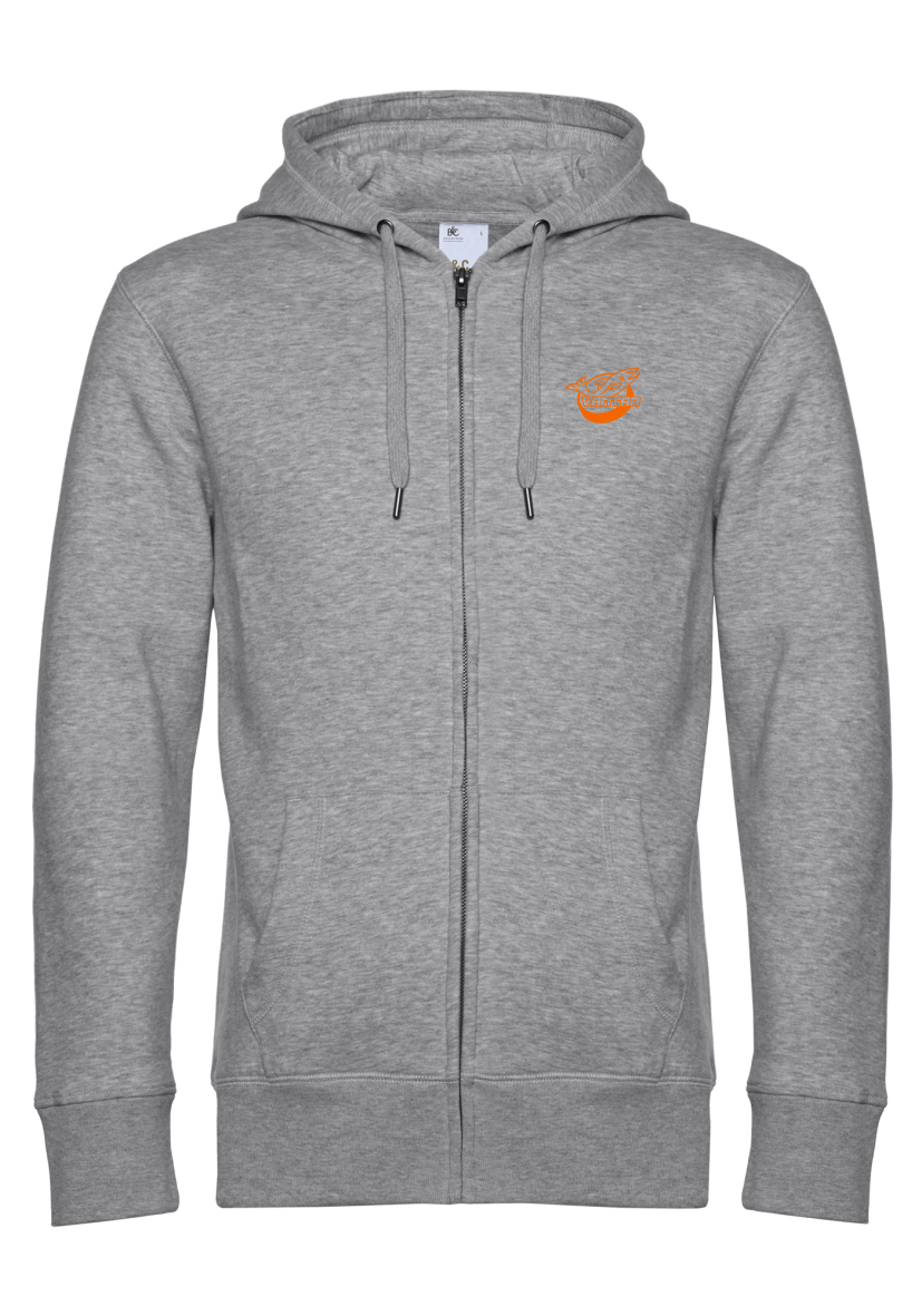 Kiekko-Vantaa Pieni Lohi - vetoketjuhuppari Unisex