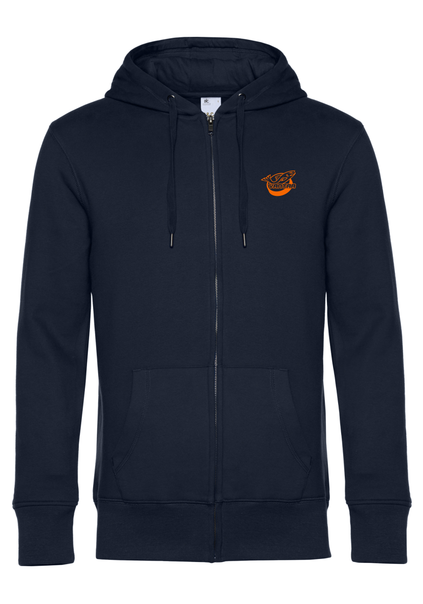 Kiekko-Vantaa Pieni Lohi - vetoketjuhuppari Unisex
