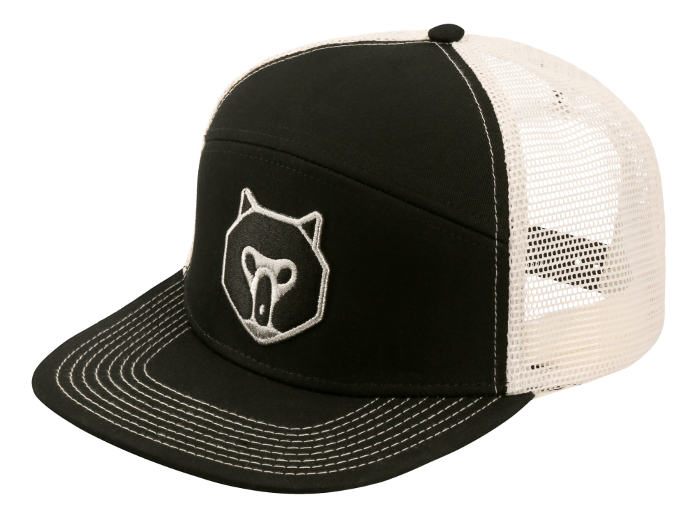 KARHU-KISSAT Lippis Musta, Meshback