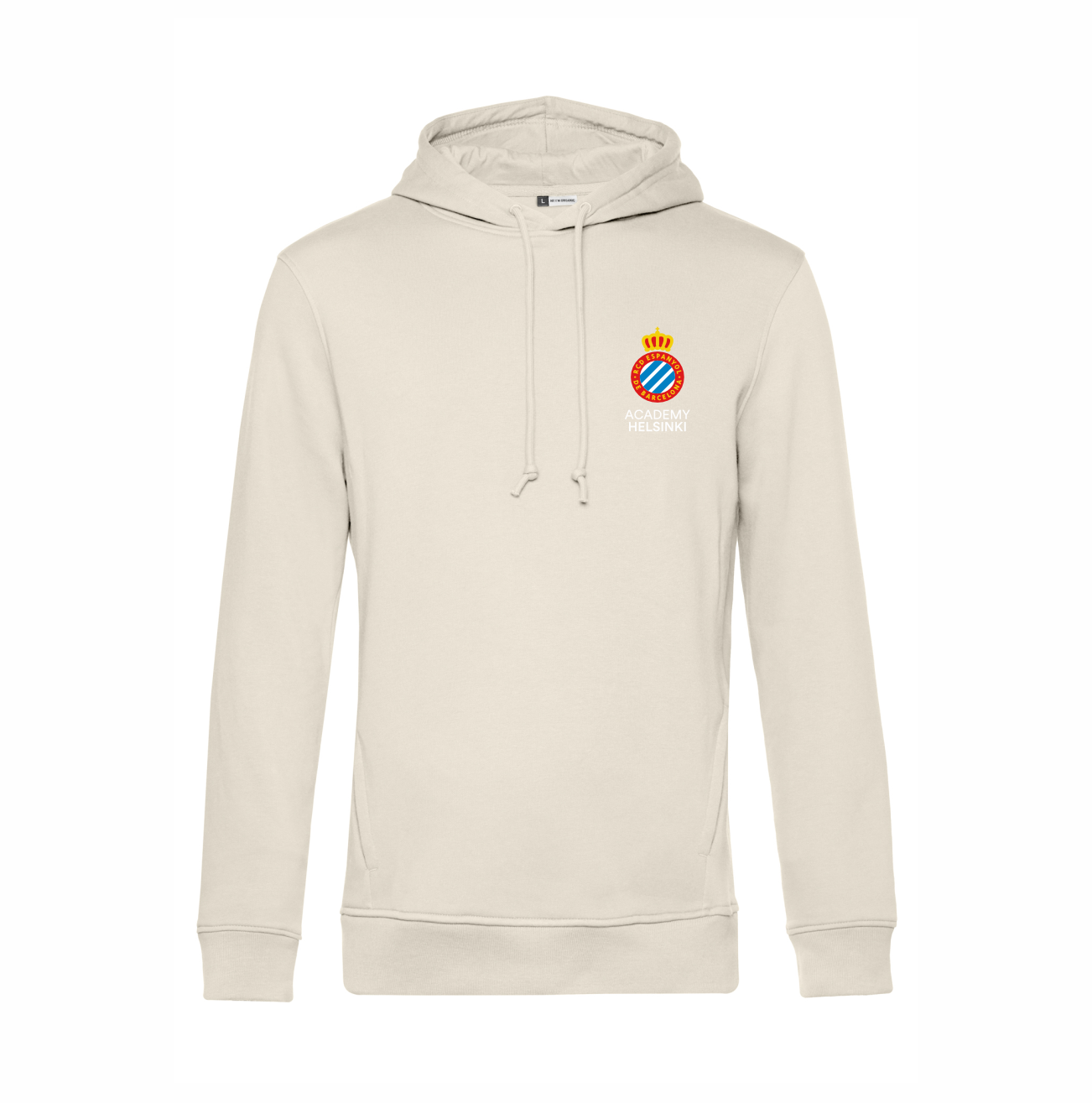 RCD huppari, luonnonvalkoinen (orgaaninen)