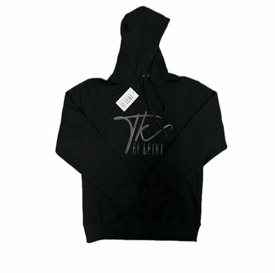 TK EI LEIKI - black on black huppari